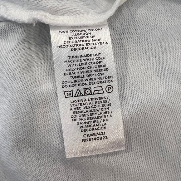 NWT LOFT Lou & Grey White W/Cape Cod Graphic Softserve Tee - Picture 10 of 11